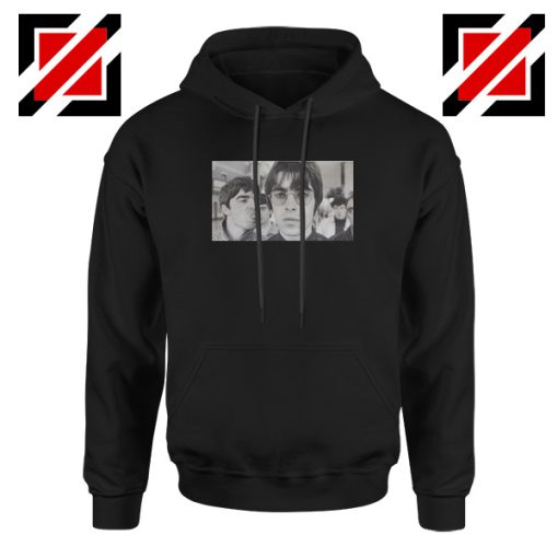 Liam and Noel Gallagher Black Hoodie