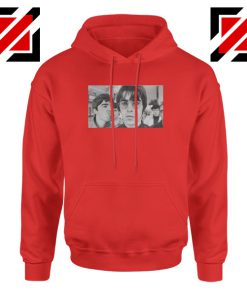 Liam and Noel Gallagher Red Hoodie