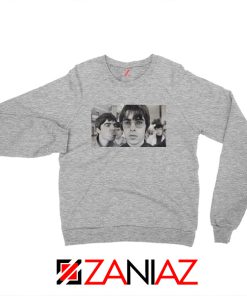 Liam and Noel Gallagher Sport Grey Sweatshirt