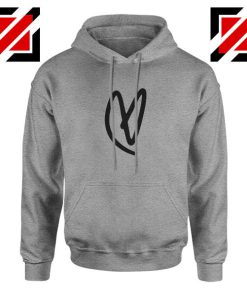 Lovatic Heart Sport Grey Hoodie