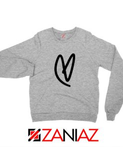 Lovatic Heart Sport Grey Sweatshirt