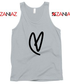 Lovatic Heart Sport Grey Tank Top