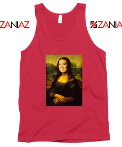 Lovato Monalisa Posters Red Tank Top