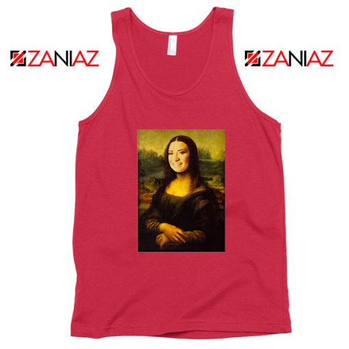 Lovato Monalisa Posters Red Tank Top