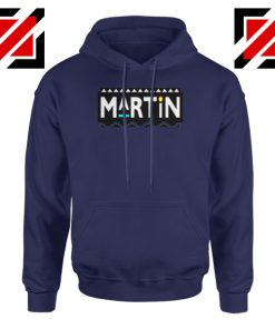 Martin Comedy Navy Blue Hoodie