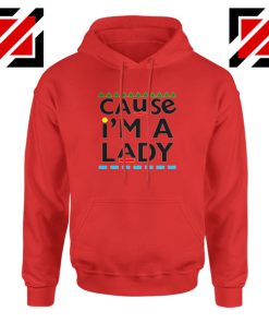 Martin Lawrence Cause I am A Lady Red Hoodie