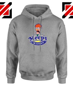 Meeps and Company Sport Grey Hoodie