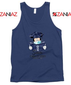 Mickey Seniors Class Of 2020 Navy Blue Tank Top