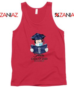 Mickey Seniors Class Of 2020 Red Tank Top