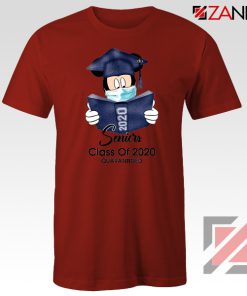 Mickey Seniors Class Of 2020 Red Tshirt