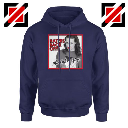 Miranda Sings Haters Back Off Navy Blue Hoodie