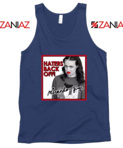 Miranda Sings Haters Back Off Navy Blue Tank Top