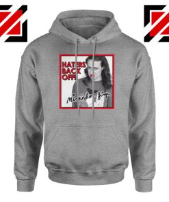 Miranda Sings Haters Back Off Sport Grey Hoodie