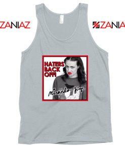 Miranda Sings Haters Back Off Sport Grey Tank Top