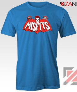 Misfits Music Band Blue Tshirt