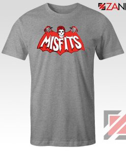 Misfits Music Band Sport Grey Tshirt