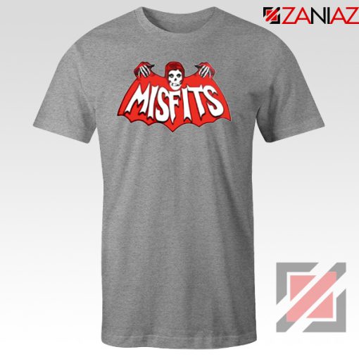 Misfits Music Band Sport Grey Tshirt