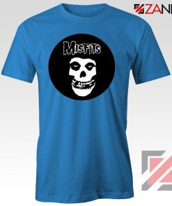 Misfits Posters Blue Tshirt