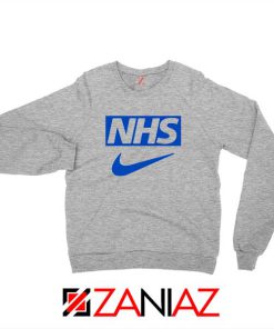 NHS Nike Parody Sport Grey Sweatshirt