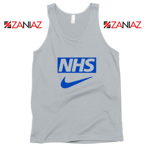 NHS Nike Parody Sport Grey Tank Top