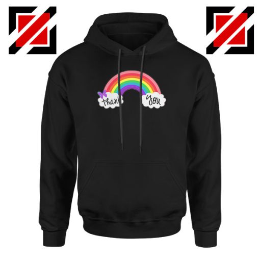 NHS Rainbow Thank You Black Hoodie