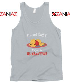 Pooh Quarantine Sport Grey Tank Top