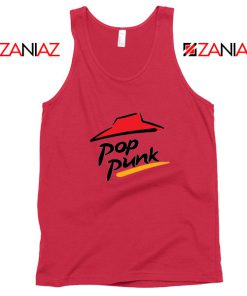 Pop Punk Pizza Hut Red Tank Top