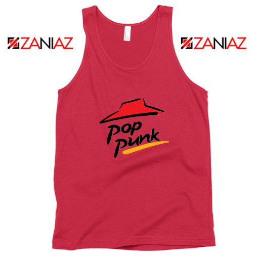 Pop Punk Pizza Hut Red Tank Top