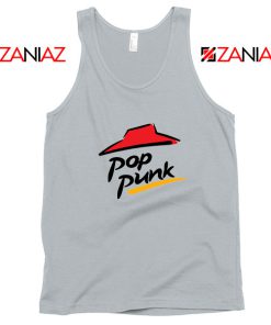 Pop Punk Pizza Hut Sport Grey Tank Top