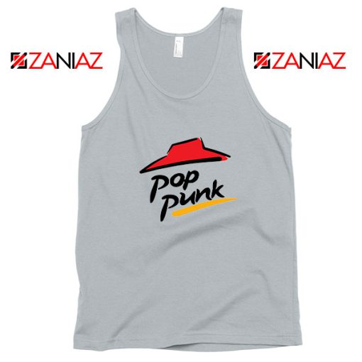 Pop Punk Pizza Hut Sport Grey Tank Top