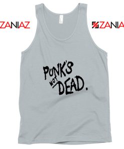 Punk's Not Dead Sport Grey Tank Top