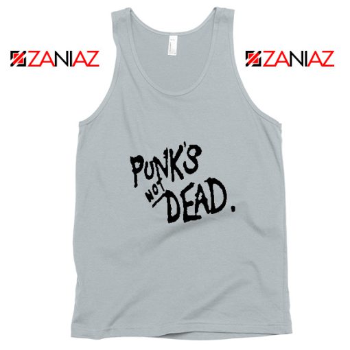 Punk's Not Dead Sport Grey Tank Top