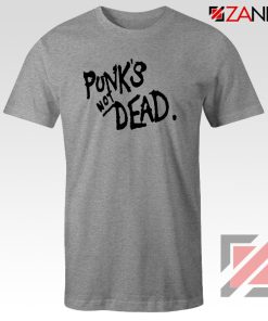 Punk's Not Dead Sport Grey Tshirt