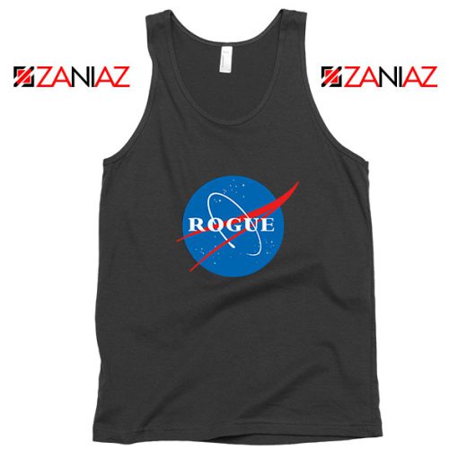 Rogue Nasa Black Tank Top