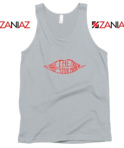 Save The Drama Sport Grey Tank Top