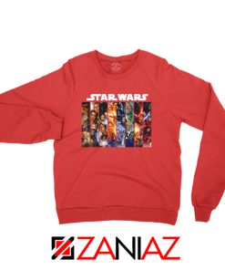 Skywalker Saga Posters Red Sweatshirt