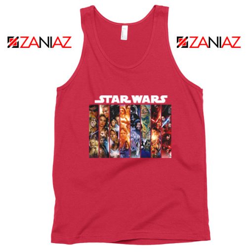 Skywalker Saga Posters Red Tank Top