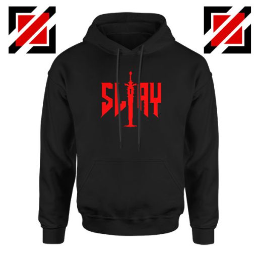 Slay Doom Black Hoodie