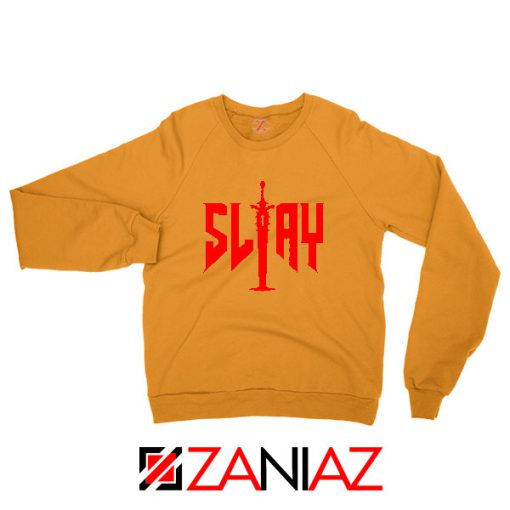 Slay Doom Orange Sweatshirt