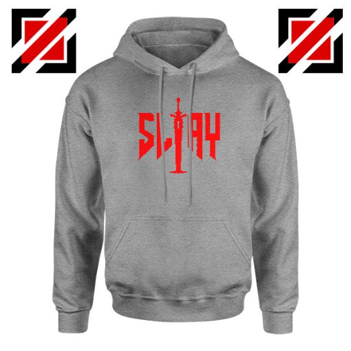 Slay Doom Sport Grey Hoodie