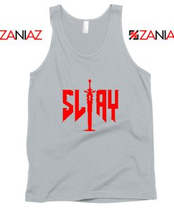 Slay Doom Sport Grey Tank Top