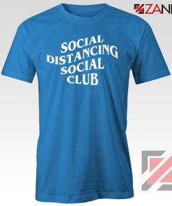 Social Distancing Social Club Blue Tshirt