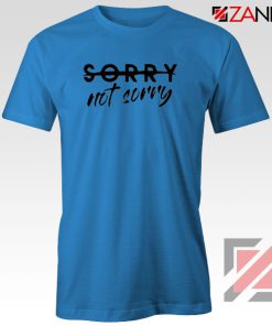 Sorry Not Sorry Lyrics Blue Tshirt