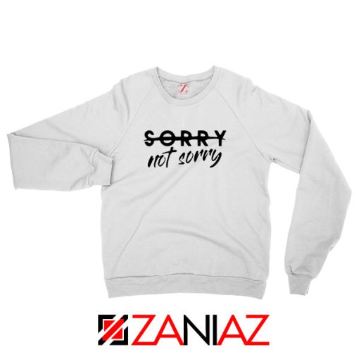 Sorry Not Sorry Lyrics Sweatshirt