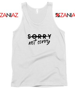 Sorry Not Sorry Lyrics Tank Top