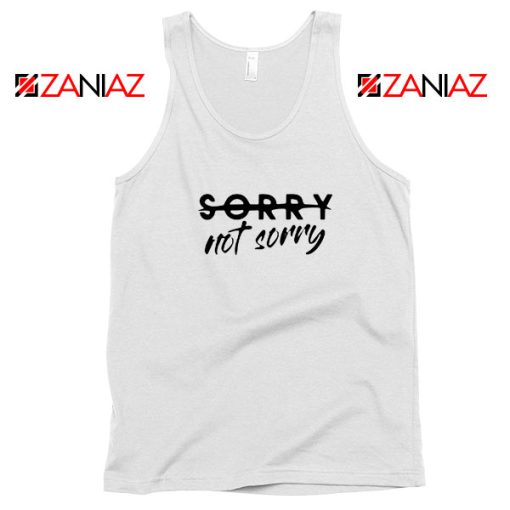 Sorry Not Sorry Lyrics Tank Top