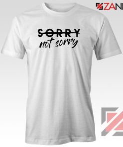 Sorry Not Sorry Lyrics Tshirt