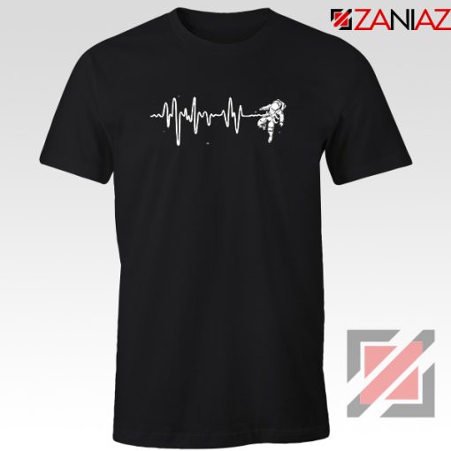 Space Heartbeat Astronaut Tshirt