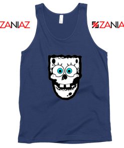 Spongebob Misfits Navy Blue Tank Top