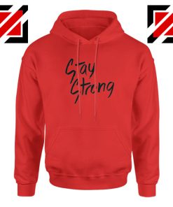 Stay Strong Demi Lovato Red Hoodie